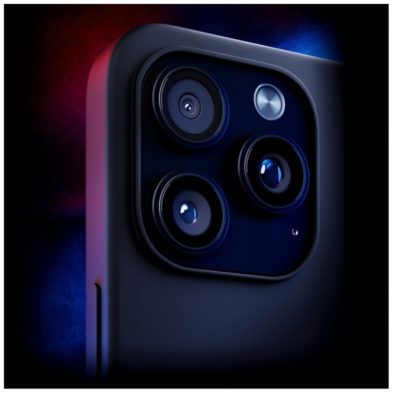 Capa 3MK Matt Case Pro para Apple iPhone 16 Pro, preto
