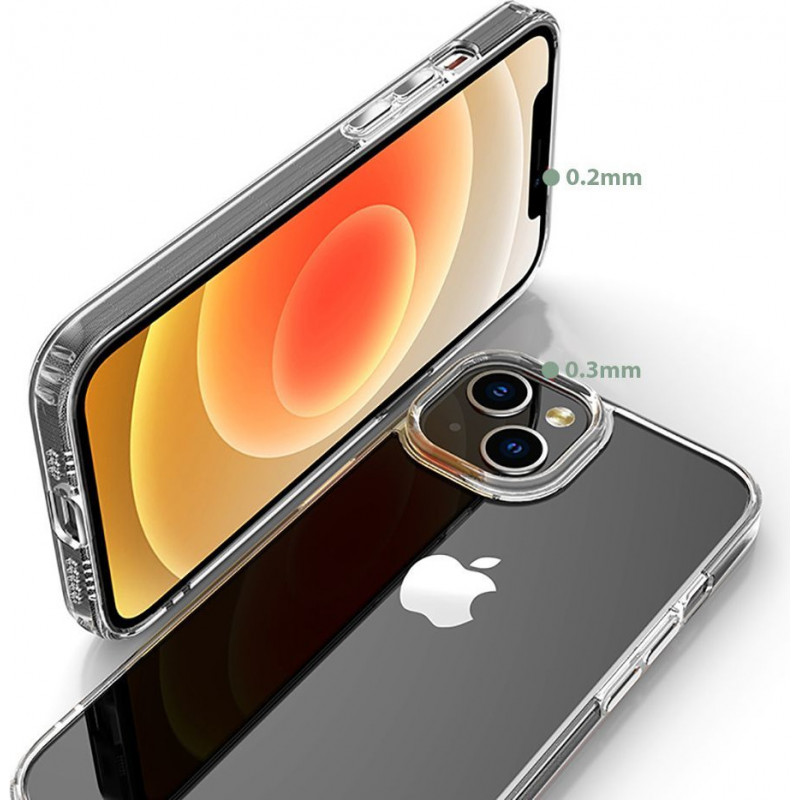Capa Flexair Hybrid para Apple iPhone 14 Tech-Protect (THP1343), transparente