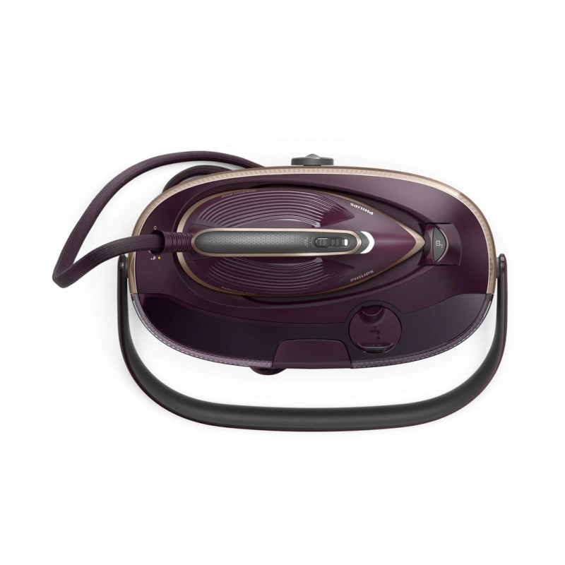 Estação de engomar a vapor Philips PerfectCare 8000 PSG8300/30, roxa