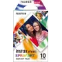 Fujifilm película colorida instax mini SPRAY ART (10 folhas)