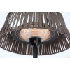 Sunred ARTIX M-SO BROWN Corda Bright aquecedor infravermelho de pé, 2100 W, castanho, IP44