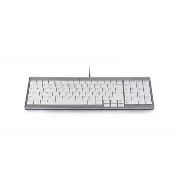 Teclado Bakker Elkhuizen UltraBoard 960 Compact Standard BNEU960SCCH, com fios, layout suíço QWERTZ