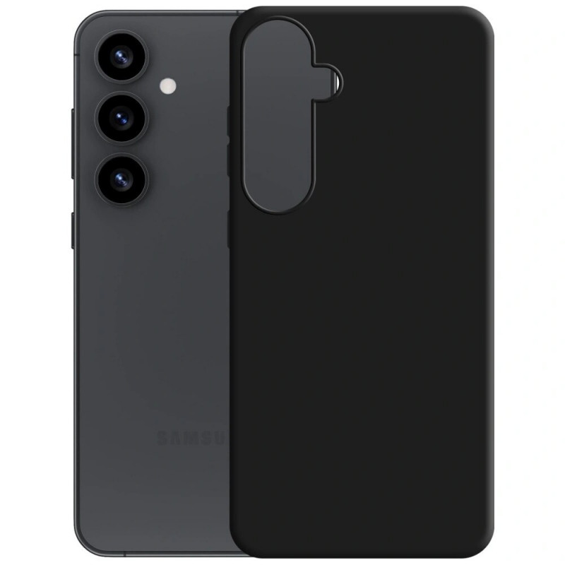 3MK Matt Case Pro para Samsung Galaxy S25, Preto
