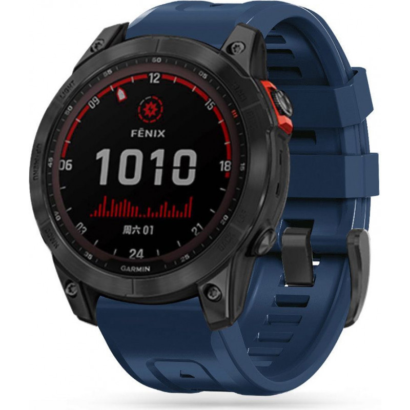 Pulseira Tech-Protect Iconband THP927NAVBLU para Garmin Fenix 5/6/6 Pro/7, azul-marinho