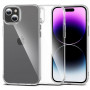 Capa Tech-Protect Flexair Hybrid THP2312 para Apple iPhone 15, transparente
