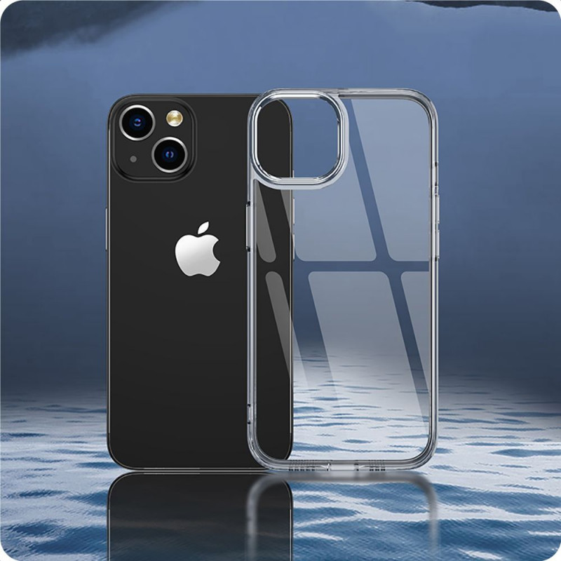 Capa Tech-Protect Flexair Hybrid THP2312 para Apple iPhone 15, transparente