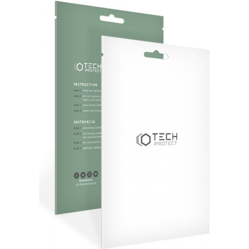 Capa Tech-Protect Magmat MagSafe THP917CL para Apple iPhone 12/12 Pro, transparente