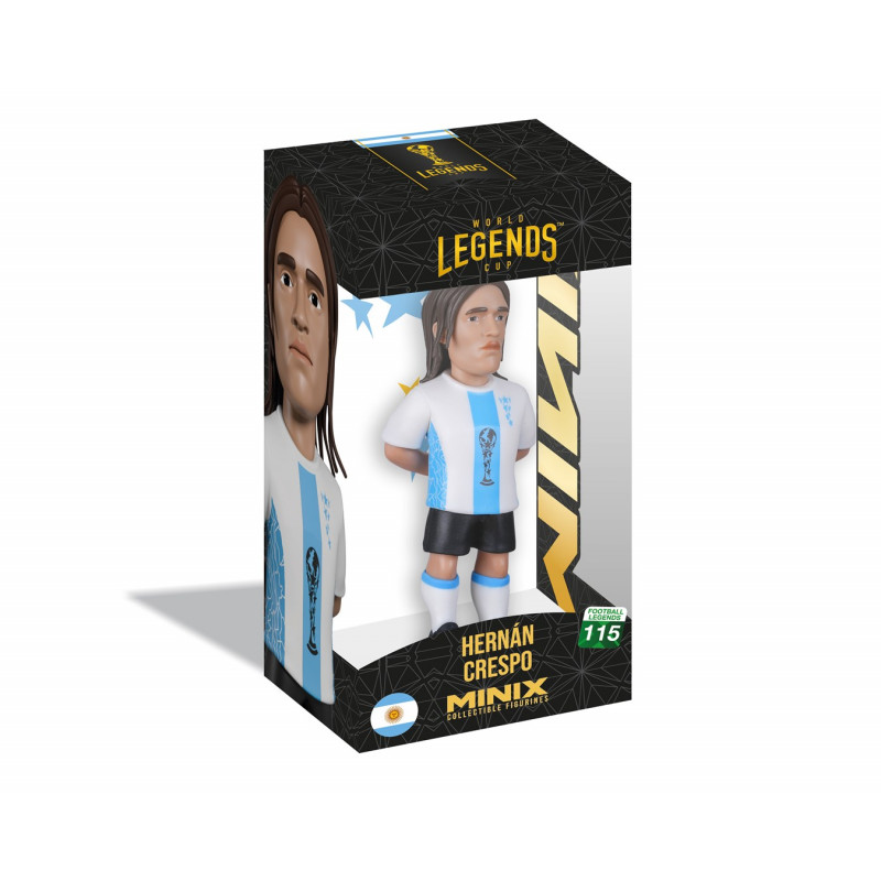 Minix WC Legends Argentina - Hernan Crespo Figura Colecionável