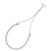 Cordão para telemóvel 3MK EasyClip, Cinzento / Prateado