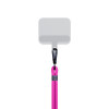 Cordão para telemóvel 3MK EasyClip, rosa / preto