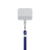 Cordão para Telemóvel 3MK EasyClip, Azul-escuro / Prateado