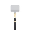 Cordão para telemóvel 3MK EasyClip, Preto / Dourado