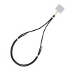 Cordão para telemóvel 3MK EasyClip, Preto / Dourado