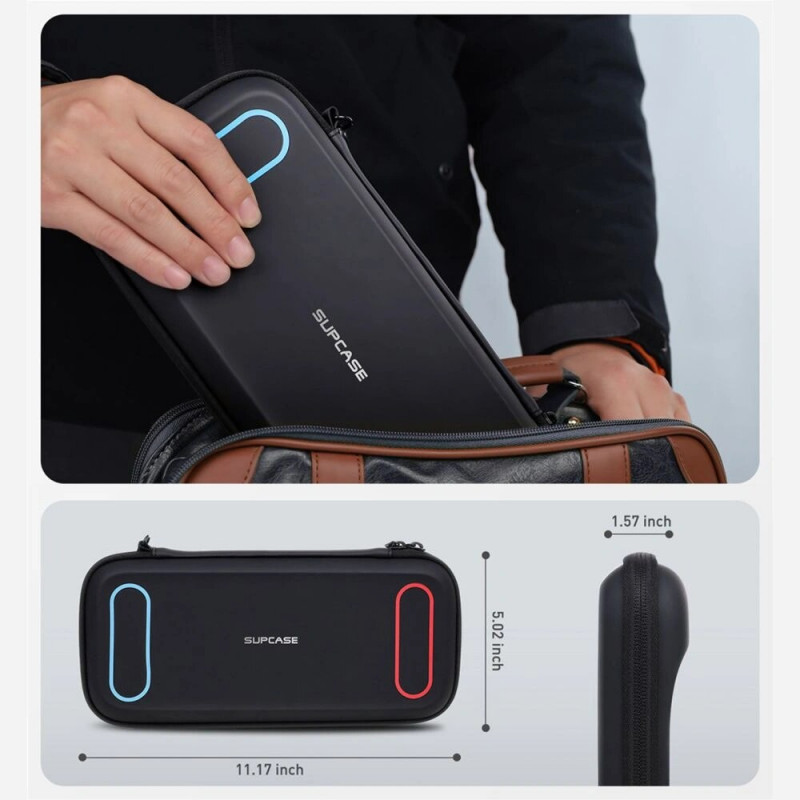 Mala de transporte Mini Supcase para Nintendo Switch 2, preta