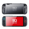 Capa Crystal Supcase para Nintendo Switch 2, Frost Black