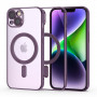 Capa MagShine MagSafe Tech-Protect para Apple iPhone 14, Violeta