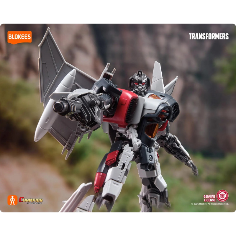 Figura colecionável Blokees Transformers Classic Class 25 Blitzwing