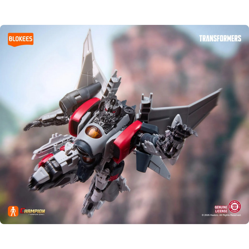Figura colecionável Blokees Transformers Classic Class 25 Blitzwing