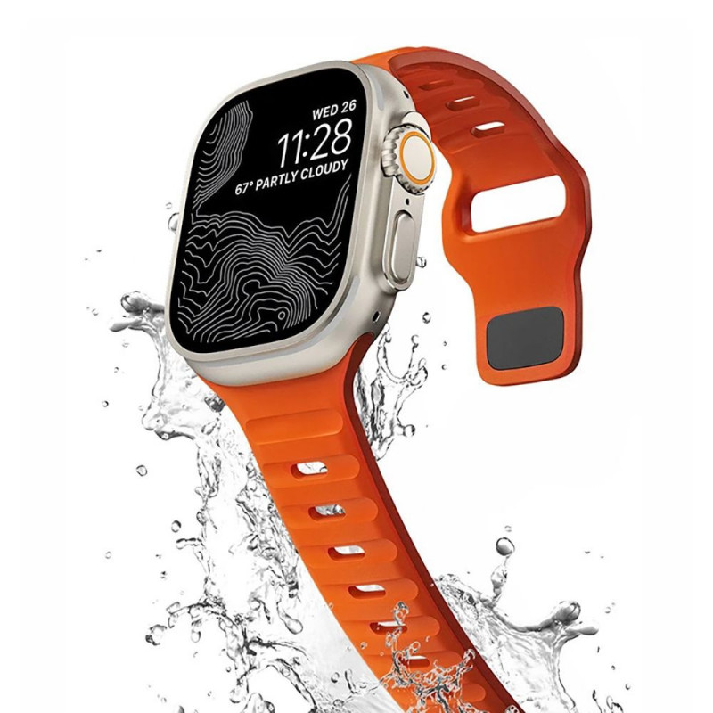Pulseira Tech-Protect IconBand Line para Apple Watch 4/5/6/7/8/9/SE/Ultra 44/45/49 mm, preta