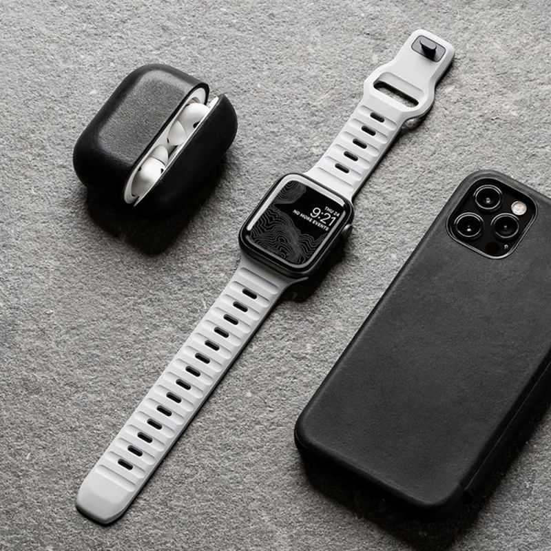 Pulseira Tech-Protect IconBand Line para Apple Watch 4/5/6/7/8/9/SE/Ultra 44/45/49 mm, preta