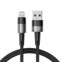 Cabo Tech-Protect UltraBoost USB-A/Lightning 12W 2.4A 100 cm, cinzento