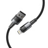 Cabo Tech-Protect UltraBoost USB-A/Lightning 12W 2.4A 100 cm, cinzento