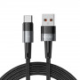 Cabo Tech-Protect UltraBoost USB-A/USB-C 66W 6A 200 cm, cinzento