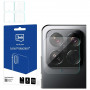 Película de vidro híbrido 3MK Lens Protection para lente da câmara do Xiaomi 15 (4 un.)