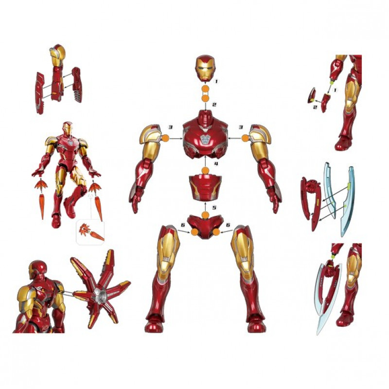 Figura colecionável Blokees Marvel Infinity Saga 73920
