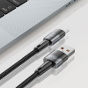 Cabo Tech-Protect UltraBoost USB-A/USB-C 66W 6A 100 cm, cinzento