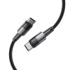 Cabo Tech-Protect UltraBoost USB-C/USB-C PD 60W 3A 100 cm, cinzento