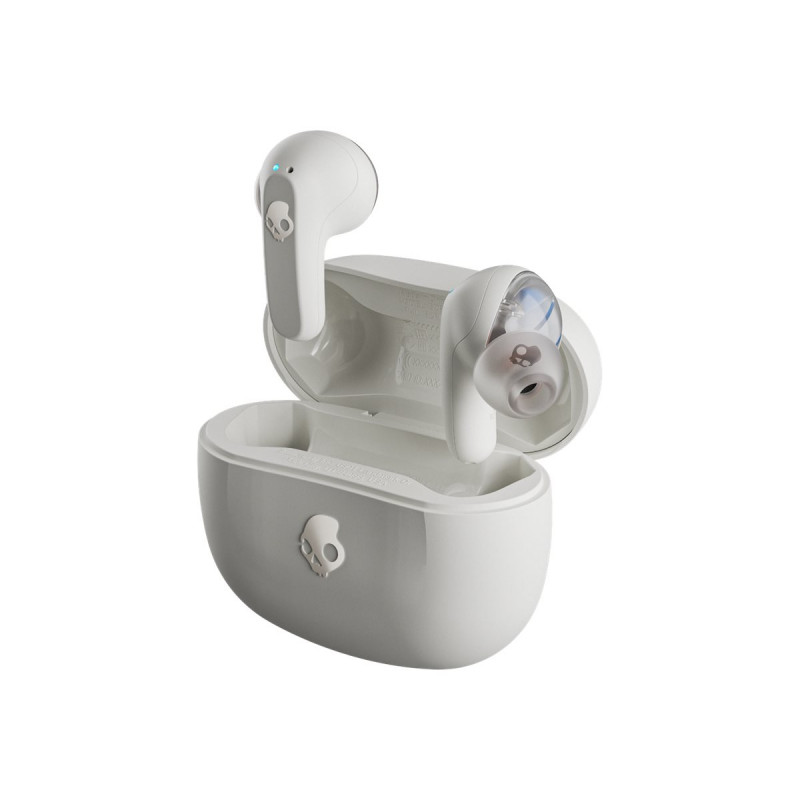 Auscultadores intra-auriculares true wireless Skullcandy Rail S2RLW-Q751, Bone/Laranja Glow