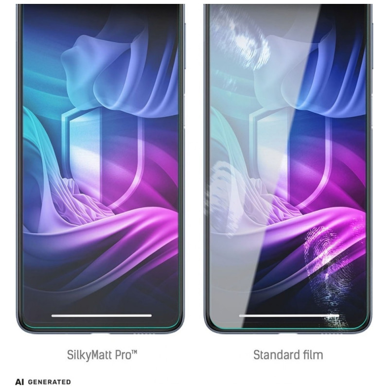 Película protetora de ecrã mate 3mk Silky Matt Pro para Motorola Edge 50 Pro