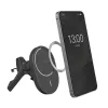 Suporte para automóvel PURO com carregador Qi2, compatível com MagSafe, preto