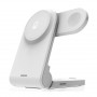 Carregador sem fios MagSafe 3-em-1 STM ChargeTree MAG, branco