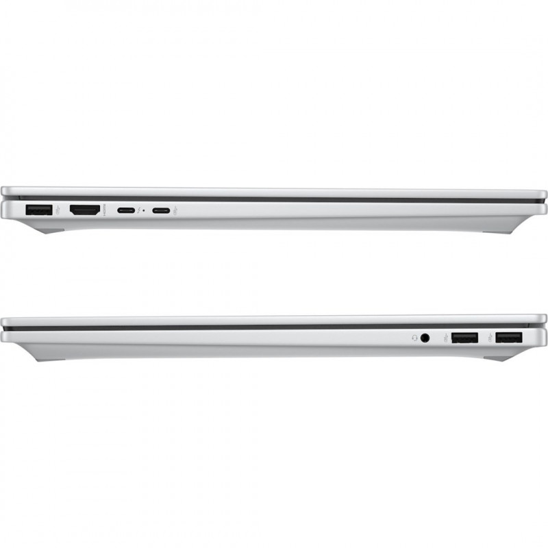 Portátil HP OmniBook X 17T-DD00-D4SD9, 17,3" FHD Touch, Intel Core Ultra 7 256V, 16 GB RAM, 512 GB SSD, Win11, Glaciar Silver (REPACK)