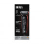 Máquina de barbear de lâminas Braun Series 5 52-N1000sF1 para homem, preta