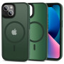 Capa MagSafe MagMat Tech-Protect para Apple iPhone 13, verde mate