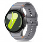 Pulseira Desportiva de Silicone Tech-Protect para Samsung Galaxy Watch 4/5/5 Pro/6/7/FE, Cinzento Crayon