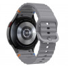 Pulseira Desportiva de Silicone Tech-Protect para Samsung Galaxy Watch 4/5/5 Pro/6/7/FE, Cinzento Crayon