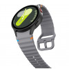 Pulseira Desportiva de Silicone Tech-Protect para Samsung Galaxy Watch 4/5/5 Pro/6/7/FE, Cinzento Crayon