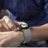 Pulseira Desportiva de Silicone Tech-Protect para Samsung Galaxy Watch 4/5/5 Pro/6/7/FE, Cinzento Crayon