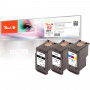 Conjunto de cartuchos de tinta Peach Spar Pack PI100-317 (compatível com Canon PG-545/CL-546)
