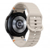 Pulseira Desportiva de Silicone Tech-Protect para Samsung Galaxy Watch 4/5/5 Pro/6/7/FE, Starlight