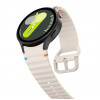 Pulseira Desportiva de Silicone Tech-Protect para Samsung Galaxy Watch 4/5/5 Pro/6/7/FE, Starlight