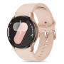 Pulseira de silicone Tech-Protect THP2974 para Samsung Galaxy Watch 4/5/5 Pro/6/7/FE, Caffe Latte