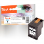 Cartucho de tinta pigmentada Peach PI300-649, preto, rendimento padrão, 6 ml, 215 páginas (compatível com HP 302, F6U66A)