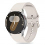 Pulseira de silicone Tech-Protect THP3041 para Samsung Galaxy Watch 4/5/5 Pro/6/7/FE, Starlight