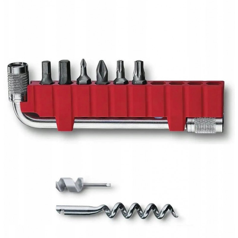 Victorinox multi-ferramenta Swiss Tool Spirit X Plus, aço inoxidável, couro, 105 mm (3.0235.L)