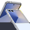 Capa Tech-Protect Flexair Hybrid THP4318 para Samsung Galaxy Z Flip 7, transparente